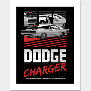 American Charger SRT Car Posters and Art